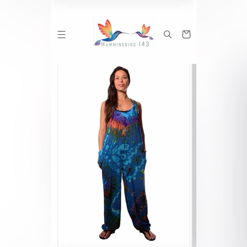 Tie-Dye Maxi Dress NWT one size